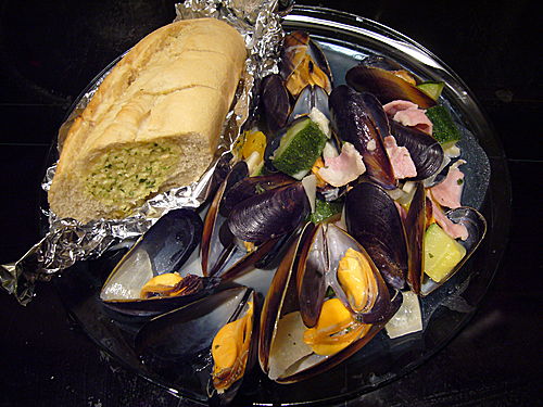 Scottish Mussels with Cream Sauce 白汁燴青口